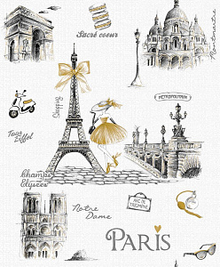 Саратовские Обои Кокетка С32М-128В 02